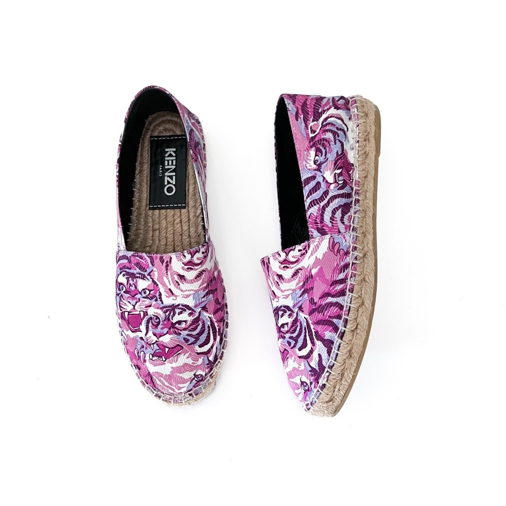 Kenzie Paris Flying Tiger Espadrilles Slip-on Pink